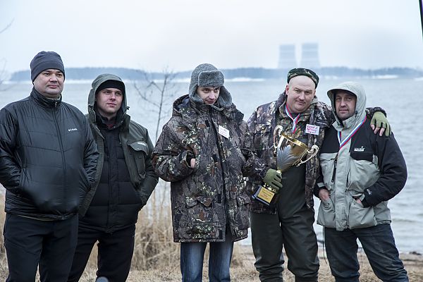 Призеры нахлыстового зимнего соревнования Crazy Fly Fishing Призеры нахлыстового зимнего соревнования Crazy Fly Fishing