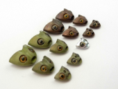 Fish-Skull Головки для стримеров бычек подкаменщик Sculpin Helmet   изображение Fish-Skull Головки для стримеров бычек подкаменщик Sculpin Helmet