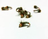 изображение Мушка для нахлыста Nymph Segment Olive 