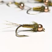 Мушка для нахлыста OLIVE WIRE Nymph   изображение Мушка для нахлыста OLIVE WIRE Nymph