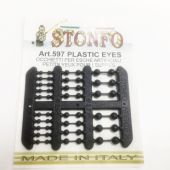 изображение Пластиковые парные глазки STONFO 