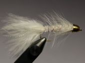 Стример Wooly Bugger Natural White   изображение Стример Wooly Bugger Natural White