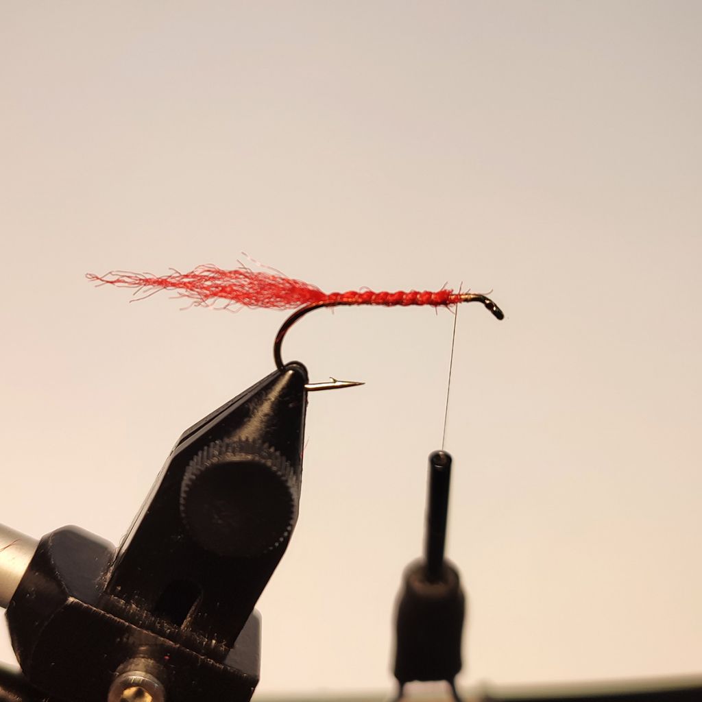 вязание стримера zonker шаг 2 вязание стримера zonker шаг 2