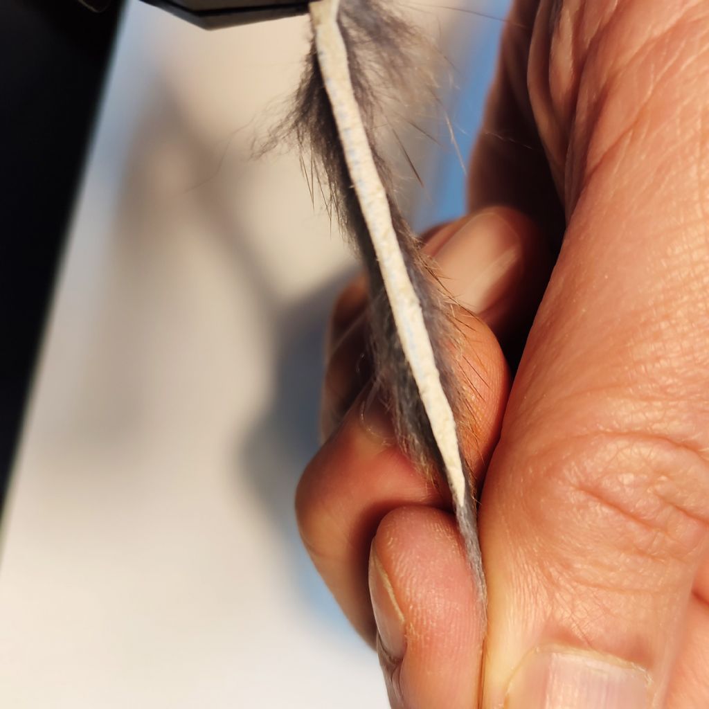 вязание стримера zonker шаг 7 вязание стримера zonker шаг 7