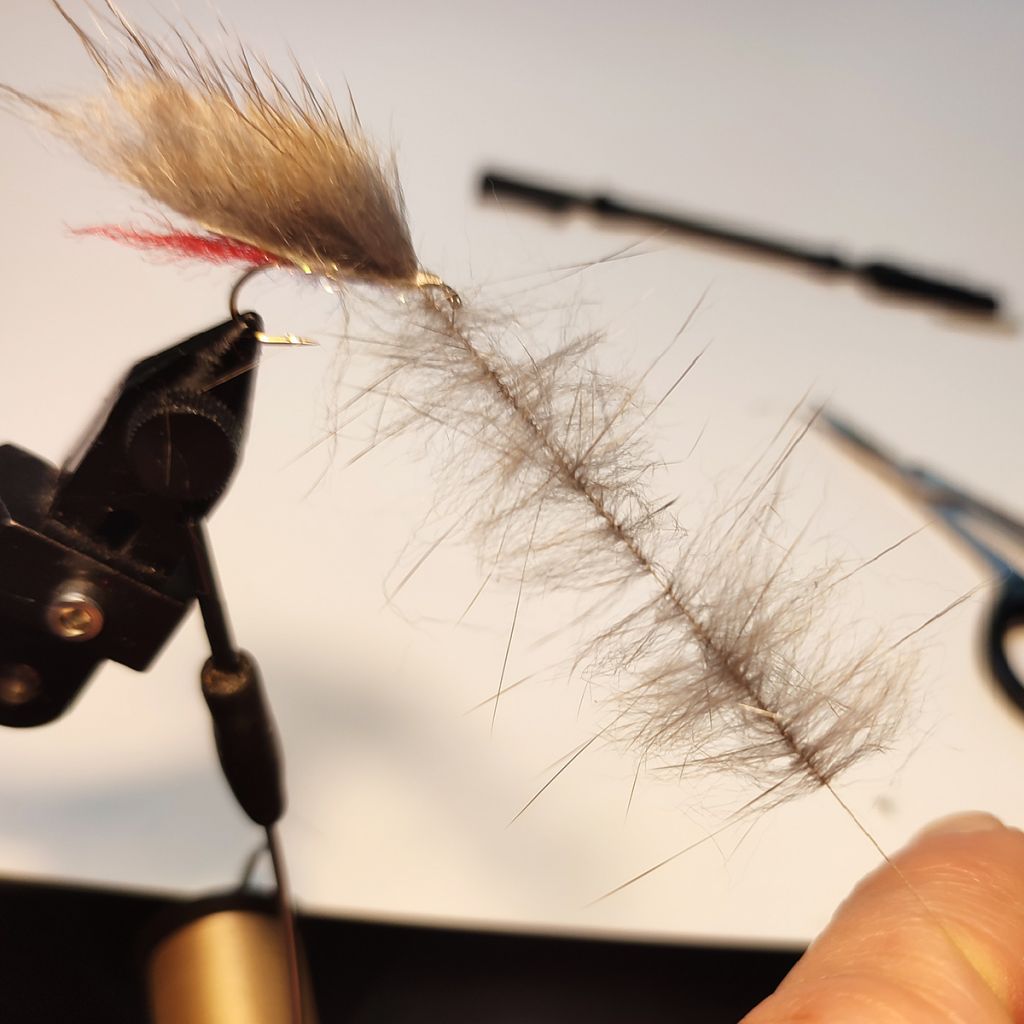 вязание стримера zonker шаг 19 вязание стримера zonker шаг 19