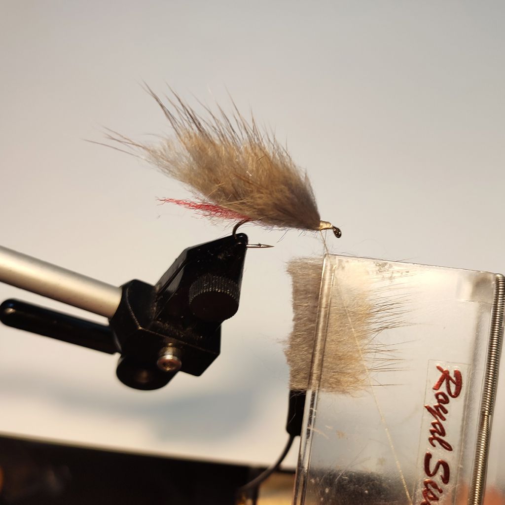 вязание стримера zonker шаг 15 вязание стримера zonker шаг 15