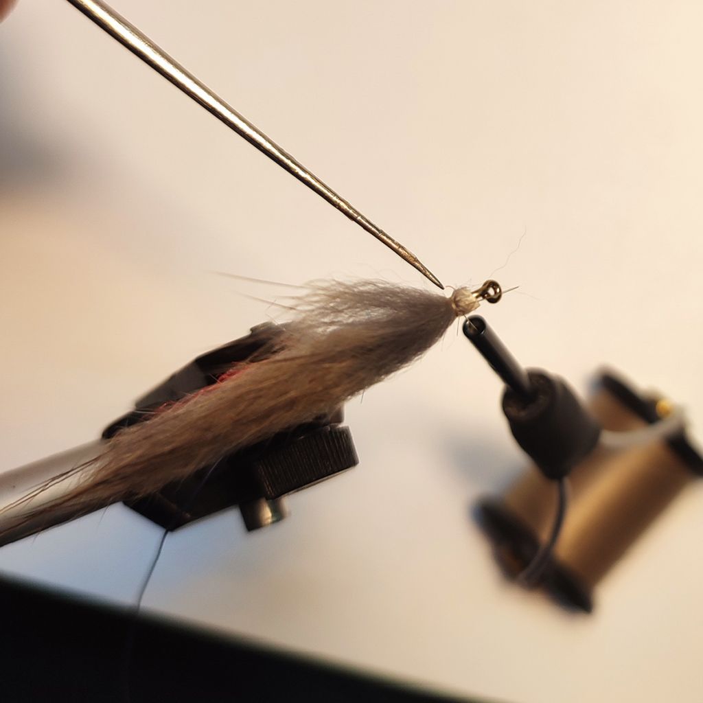 вязание стримера zonker шаг 9 вязание стримера zonker шаг 9