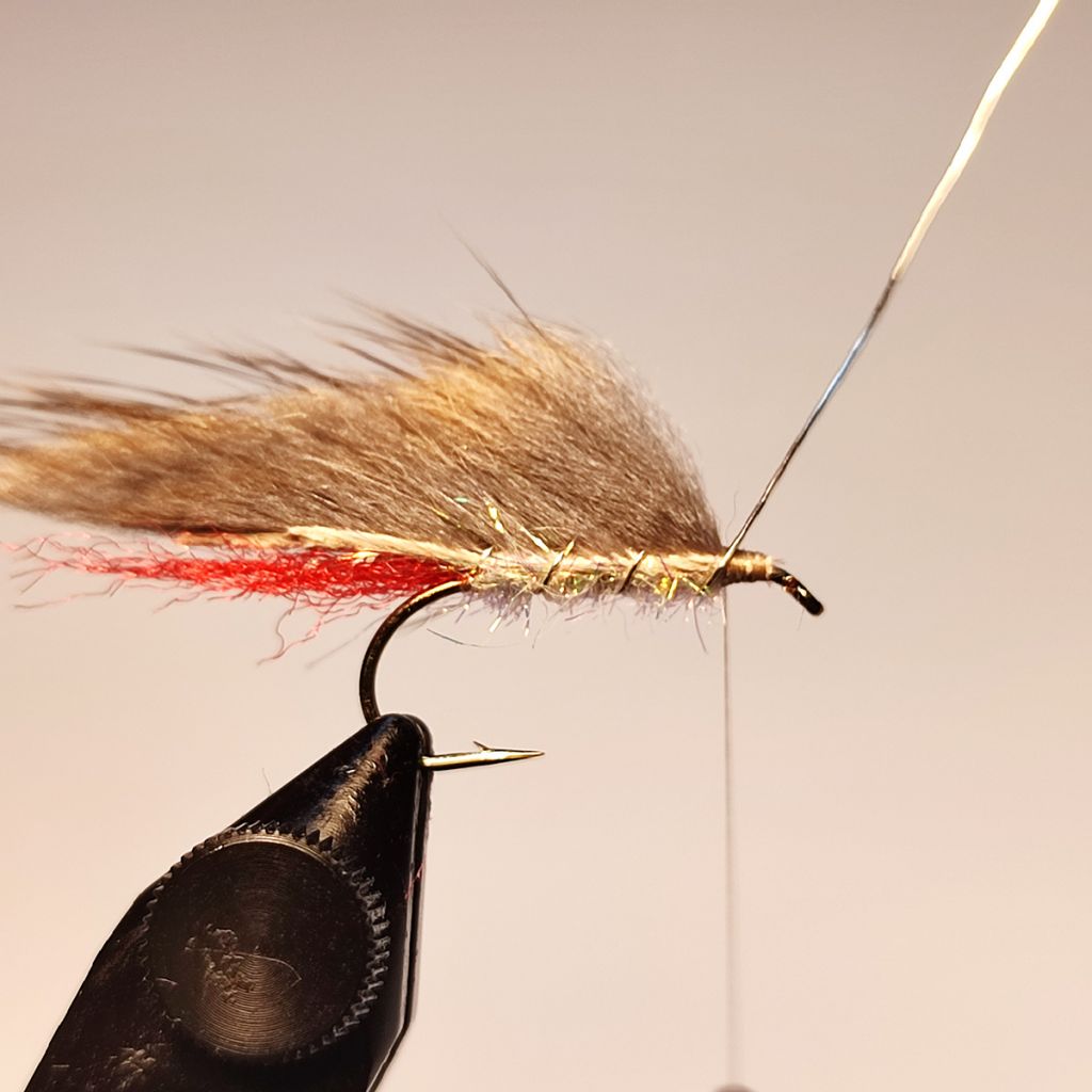 вязание стримера zonker шаг 10 вязание стримера zonker шаг 10