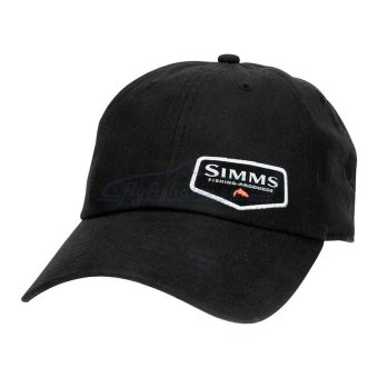 Simms-Oil-Cloth-Cap-Black