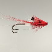 изображение Мушка Allys Shrimp RED на пластиковой трубке 