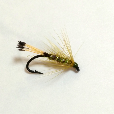 Школа нахлыста, Мокрая мушка Olive fly Школа нахлыста, Мокрая мушка Olive fly